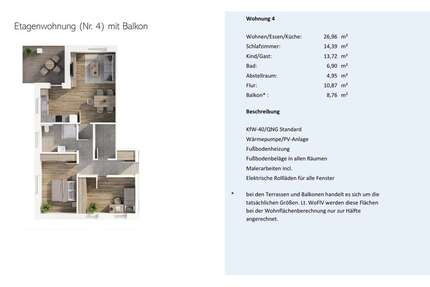 Wohnung zum Kaufen in Wurster Nordseeküste 293.000,00 € 87 m²