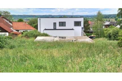 Bauplatz mit Bodenplatte in ländlicher Umgebung von Bad Saulgau
