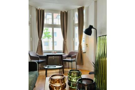 Vollmöbilierte Altbauwohnung auf Zeit am Düsseldorfer Volksgarten