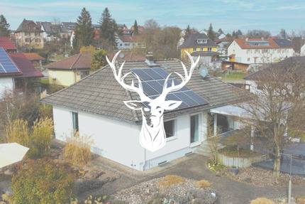 Schönes und saniertes Bungalow mit schön angelegtem Gartengrundstück in Grießen zu verkaufen - Klettgau
