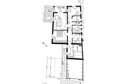 3 Zimmerwohnung ca.96 qm mit großen Garten - Hunderdorf
