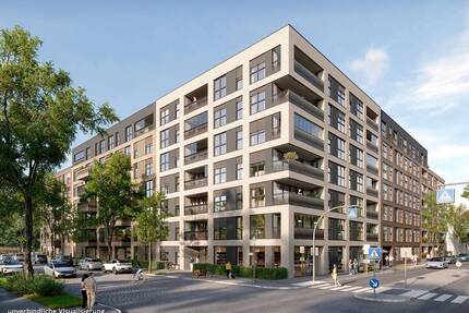 Barrierefreie 4-Zimmer-Wohnung mit ca. 101 m² samt Badewanne, Dusche, Gäste-WC und Balkon - Berlin Neukölln