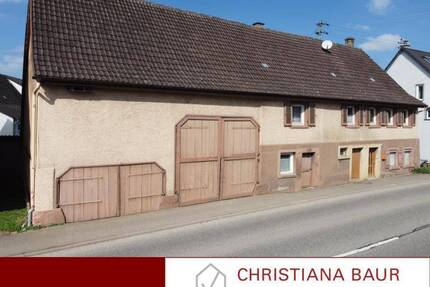 ATTRAKTIV UND PREISWERT: Bauernhaus mit großer Scheune, Sulz-Renfrizhausen - Sulz am Neckar