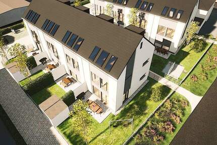 Modernes Reihenendhaus in toller Lage nahe dem Zwenkauer See