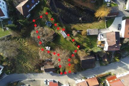 Grundstück mit schöner Aussicht in die Ferne - Ehingen Kirchen