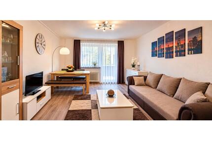 Voll möblierte 3-Zimmer-Wohnung mit Balkon in Mannheimer Quadrate
