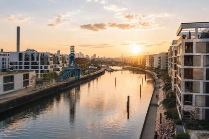 Wohnen am Wasser | Designwohnung mit Skylineblick - von privat! - Offenbach am Main Hafen