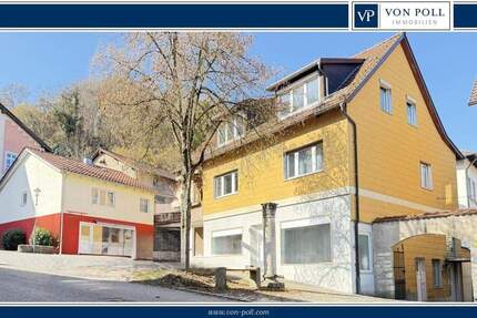 Zentrale Wohn- und Gewerbeimmobilie mit großzügiger Maisonette-Wohnung - Solnhofen