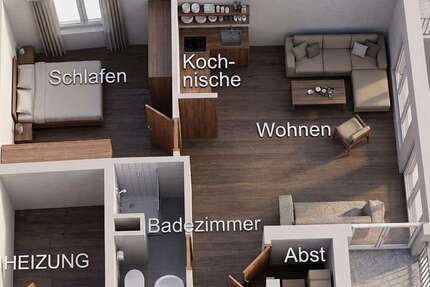 Wohnung zum Kaufen in Brachttal Neuenschmidten 62.000,00 € 39 m² - Brachttal / Neuenschmidten