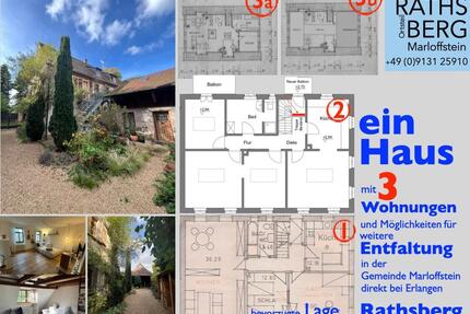 ein Haus mit 3 Wohnungen und weiteren Möglichkeiten - Uttenreuth