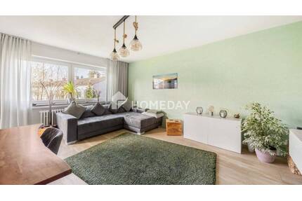 Modernisiertes Wohnglück in Ratingen: drei helle Zimmer mit EBK und sonniger Süd-Loggia