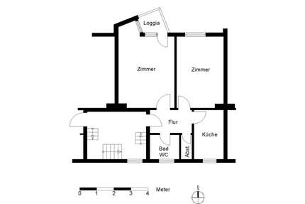Wohnung zum Mieten in Bremerhaven 322,00 € 52.82 m²