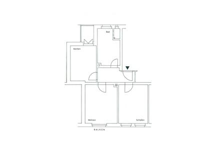 Single-Wohnung, BS-Innenstadt - 630,00&nbsp;EUR Kaltmiete, ca.&nbsp; 62,00&nbsp;m&sup2; in Braunschweig (PLZ: 38118) Westliches Ringgebiet