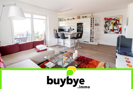 Frankfurt am Main: Moderne und luxuriöse Eigentumswohnung mit Balkon und 2 TG Stellplätzen