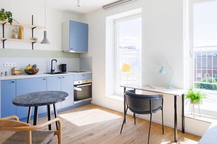 Furnished Studio apartment in Aachen city centre | All-inclusive rent | POHA House