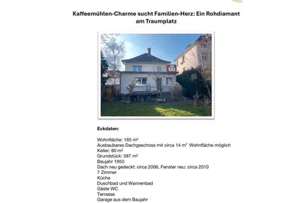 Einfamilienhaus mit riesigen Garten - Neu-Isenburg