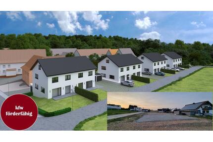Neubau 8 Doppelhaushälften - Bau 4 WE gestartet - 2 WE verkauft - Ostrach