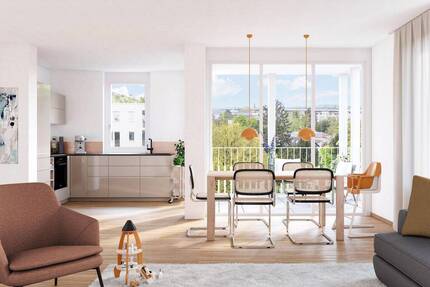 4-Zimmer-Wohnung - barrierefrei erreichbar - Freiburg Haslach