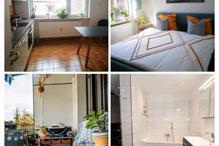 MODERNE WOHNUNG MIT BALKON - bei Bedarf MÖBLIERT & MIT GARAGE - Coburg