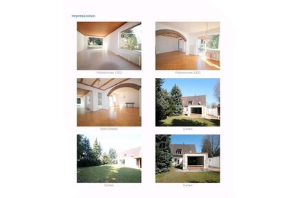 Generationenhaus , Doppelhaushälfte mit großem Garten - Augsburg Bärenkeller