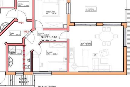Neubau Wohnung Schwanenkirchen - 800,00&nbsp;EUR Kaltmiete, ca.&nbsp; 83,00&nbsp;m&sup2; in Hengersberg (PLZ: 94491)