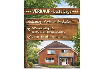 Boizenburg: Verkauf einer 3-Zi.-Wohnung! - Boizenburg/Elbe