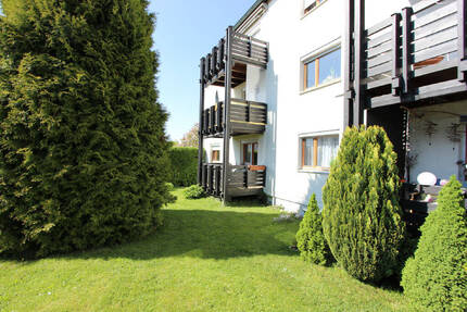 Sonnige 2 Zimmer Erdgeschoss-Wohnung in verkehrsberuhigter Lage nahe der Altstadt - Weingarten