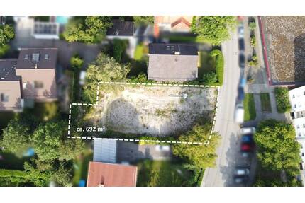Baugrundstück zentral in Ottobrunn - Baugenehmigung für MFH mit 4-5 Wohnungen