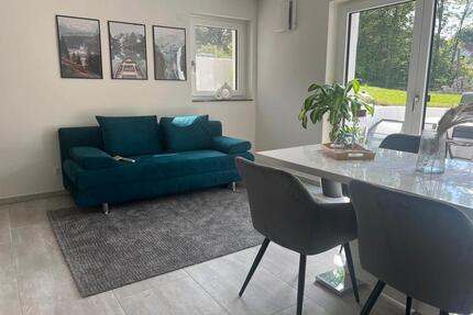 Moderne Ferienwohnung mit Terrasse in Oberkotzau, ruhige Lage