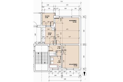 2-Zimmer-Wohnung mit Aussicht ins Grüne - Braunschweig Timmerlah-Geitelde-Stiddien