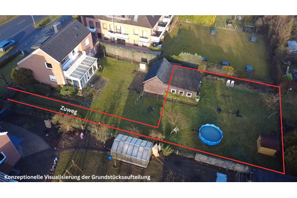 Baugrundstück mit Vorbescheid - ruhige Hinterlandlage in GremmendorfAngelmodde - Münster