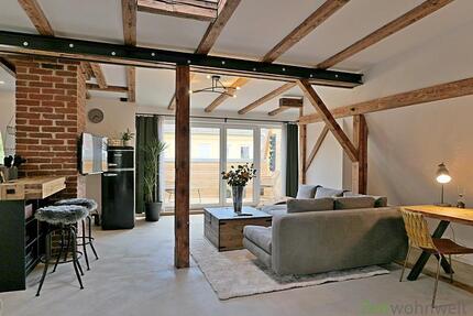 (EF0783_M) Kassel-Stadt: West, Neu möbliertes Apartment mit Balkon, ruhige Wohnlage, WLAN und Balkon