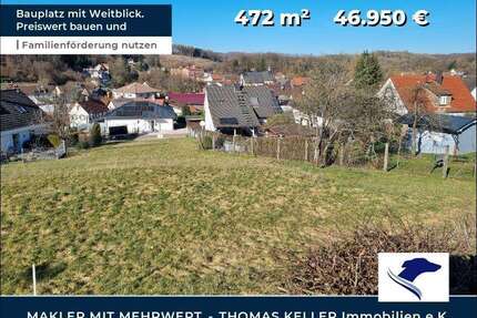 Grundstück zu verkaufen in Hirzenhain 46.950,00 € 472 m²