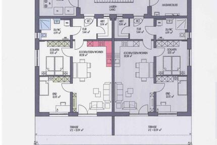 ERSTBEZUG Neubau QNG 40 Plus- 2 Wohnungen EG, 3- Zimmer Wohnung - Schwandorf