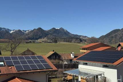 Nachhaltig Wohnen am Luftkurort - Moderne 3-Zimmer-Neubauwohnung - Ruhpolding Schwaig