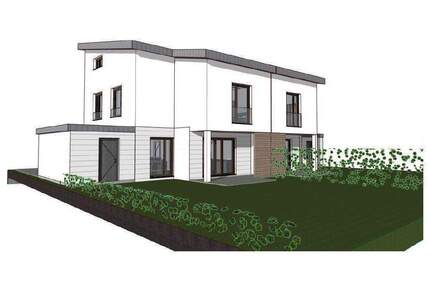 Baubeginn Sommer 2026 - durch Umplanung zwei weitere A+ Doppelhaushälften - sehr attraktive Architektur - Soest