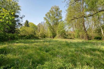 Absolute Rarität - Exklusives Baugrundstück am Dorfplatz Stahnsdorf mit einzigartigem Naturbestand