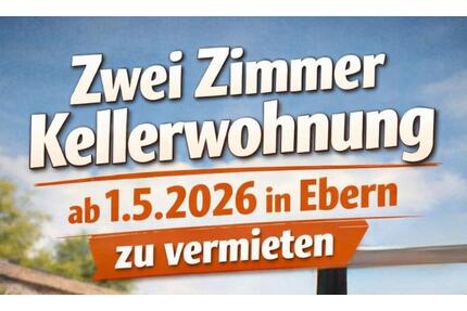 2-Zimmer-Kellerwohnung in 96106 Ebern zu vermieten