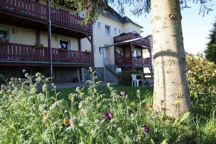 Im Grünen wohnen! Geräumig geschnittene 2-Raumwohnung mit Balkon und Stellplatz! - Hohndorf