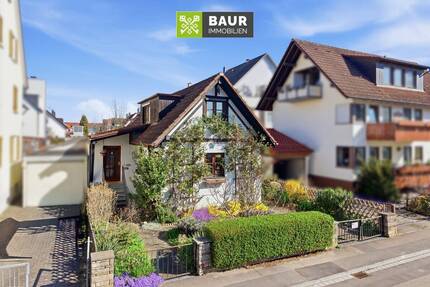 360° I Sofort frei! Charmantes Häuschen in Friedrichshafen - nur ca. 160 m zum Bodensee & viel Potenzial