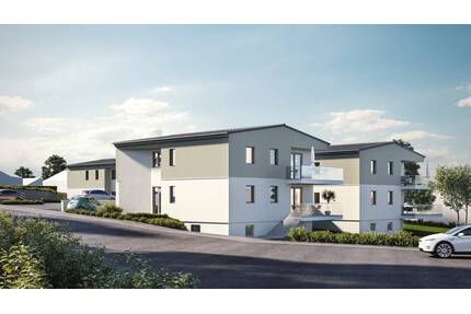 WOHNEN AM AMSELWEG - NEUBAU Exklusive 4-Zimmer-Eigentumswohnung mit GARTEN - Ellingen Bay