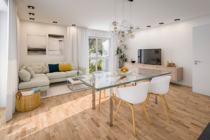 Zentral und hell -Neubau von Eigentumswohnungen in 92507 Nabburg, KfW 40 NH