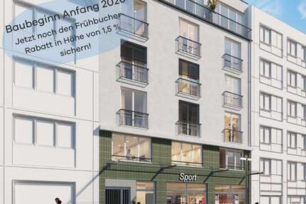 Wohnung zum Kaufen in Aachen 209.900,00 € 30.5 m²