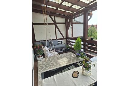 Besondere 3-Zimmer-Wohnung mit Wohnküche,Balkon, Garten & Carport - Hofgeismar
