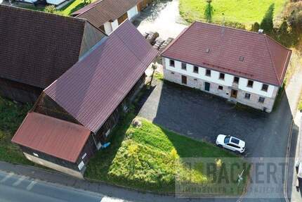 Einzigartiges landwirtschaftliches Anwesen - Wohnhaus, Scheunen und noch viel mehr! - Kulmbach / Lösau