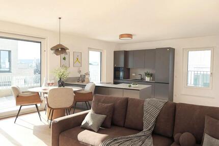 Lichtdurchflutet, modern, einzigartig Neubau-Penthouse-Wohnung - Leonberg