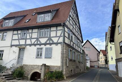 Charmantes Mehrfamiliendoppelhaus mit Geschichte in Grünsfeld - Steuervorteile durch Denkmalschutz & voll vermietet