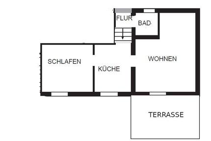 Kleine Wohnung (2 Zimmer) zu vermieten - Springe