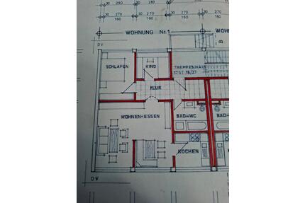 Schöne, helle 4 Zimmer Wohnung - 800,00&nbsp;EUR Kaltmiete, ca.&nbsp; 104,00&nbsp;m&sup2; in Hechingen (PLZ: 72379)