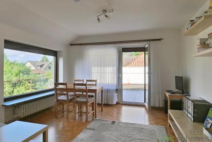 (EF1293_M) Göttingen: Rosdorf, preiswerte möblierte Wohnung mit Dachbalkon im OT Settmarshausen